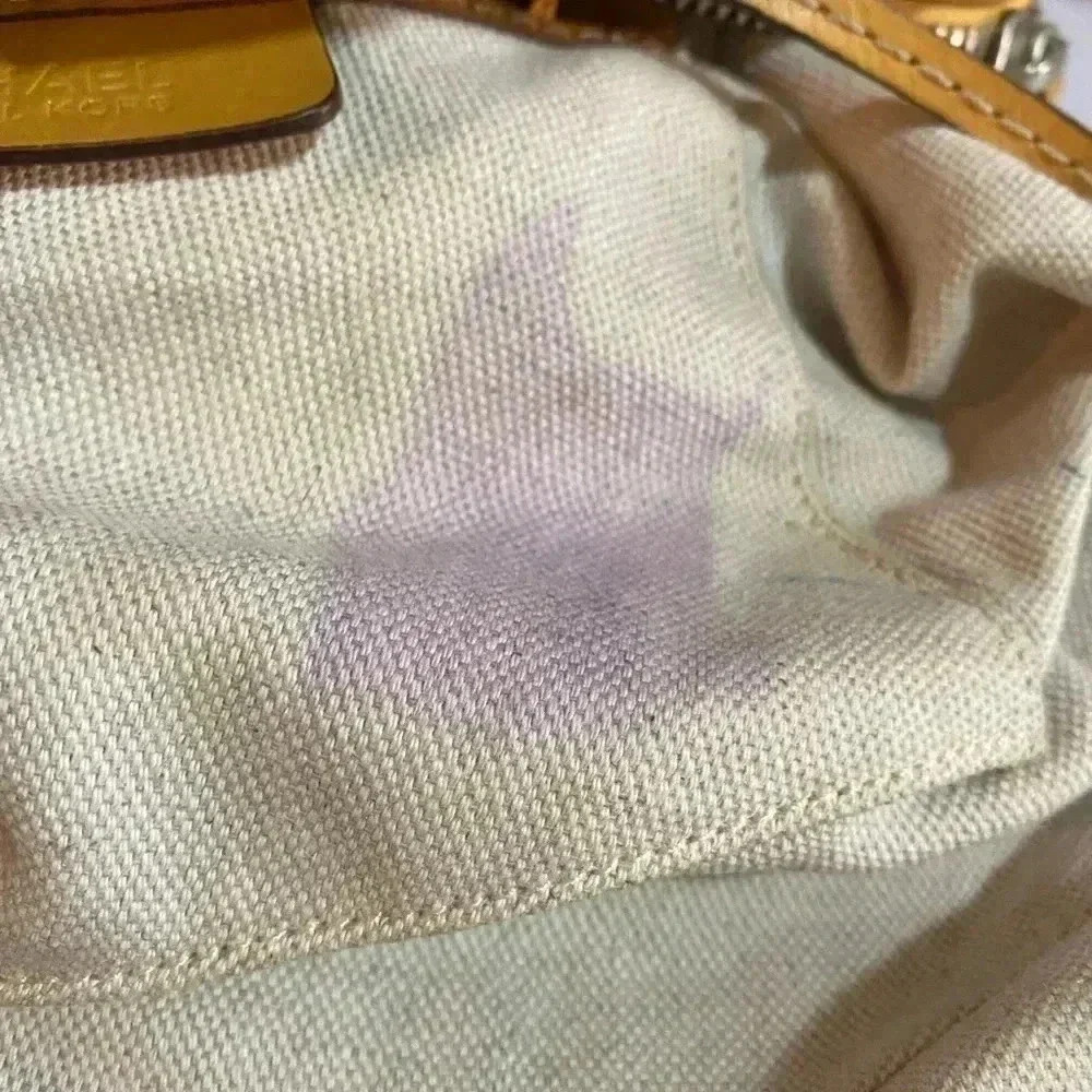 Michael kors MK signature print canvas logo satch… - image 11